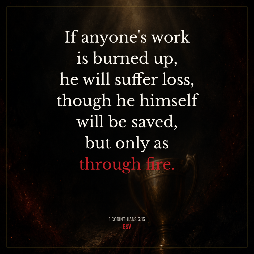 1 Corinthians 3:15 verse card