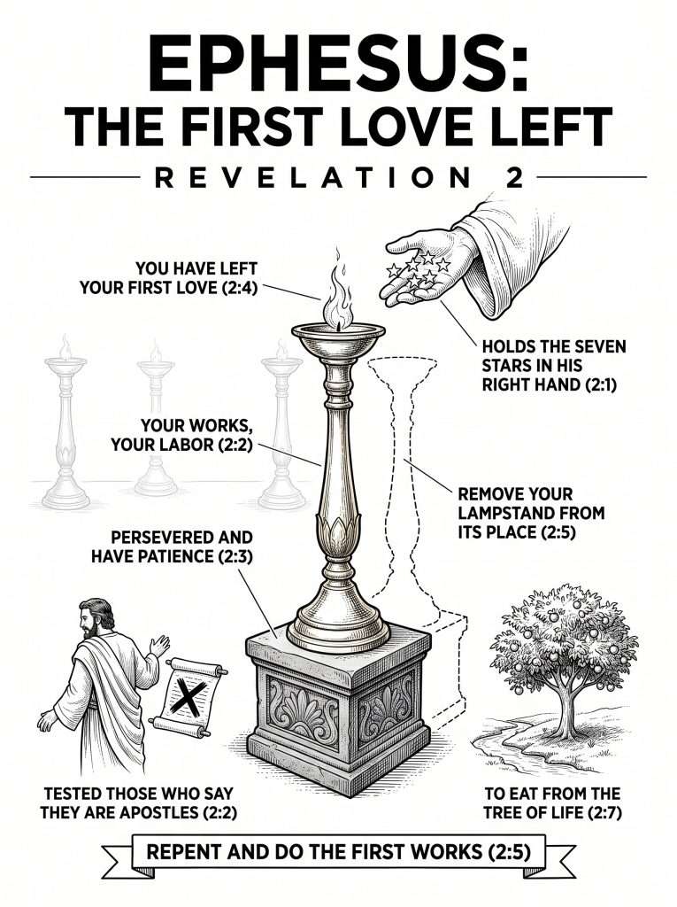 Ephesus: The First Love Left, Revelation 2:1-7